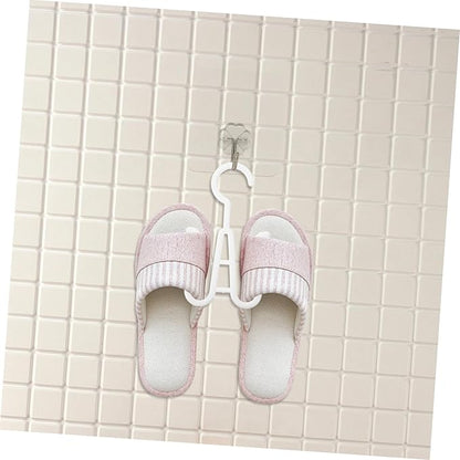 10pcs Boot Rack Hooks for Slippers Boots Plastic Shoe Organizer for Home Store -saving Hanging Hangers for and Storage
