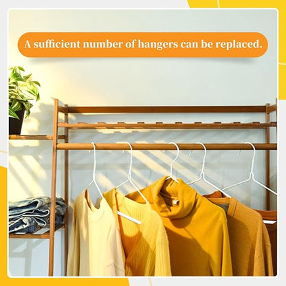 30 Pcs Dry Cleaner Hangers with Tubes - 16" Wire Hangers White Tube with Strong 15 Gauge Wire Bulk for Pants Caped Suit & Strut Home or Dry Cleaners (White)