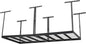 Klutch Overhead Garage Storage Rack — Adjustable Height, 96in.L x 48in.D x 23–37in.H