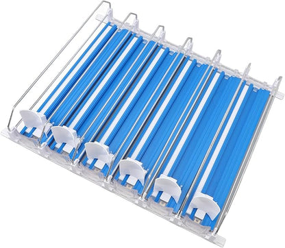 Drink for Fridge Adjustable Can Dispenser with Glide Pusher for Soda Beer and Beverages