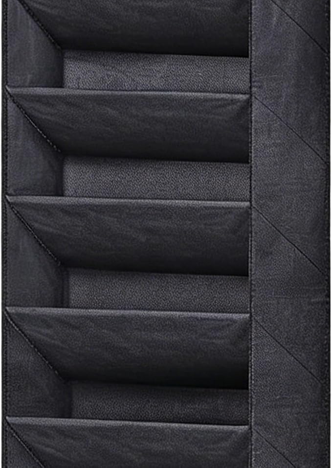 Boot Holder Shoe Rack - 8 Tiers with Large Deep Pockets, Shoe Organizer for Closet Wall Bedroom Dorm Rv | Hold Shoes Boots Socks Headphones | Space-Saving Durable Storage Solution for Door