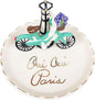 Blue Sky Ceramic Oui Paris Ring Holder, Multicolor (17436)