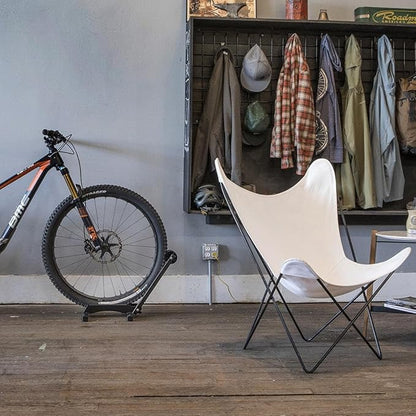 Feedback Sports | Rakk Bike Storage Rack | Freestanding Floor Bicycle Stand | Black