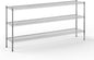 14" Deep x 72" Wide x 34" Height Wire Shelving Kit | 3-Tier | NSF Commercial Storage Rack Unit