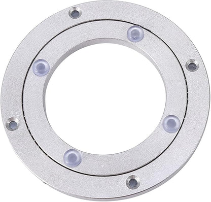 Lazy Susan Bearing, Lazy Susan Hardware Turntable Bearing Lazy Susan Parts Heavy Duty Aluminium Alloy Rotating Bearing Plate Turntable Round Dining Table