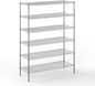 21" Deep x 54" Wide x 74" Height Wire Shelving Kit | 6-Tier | NSF Commercial Storage Rack Unit