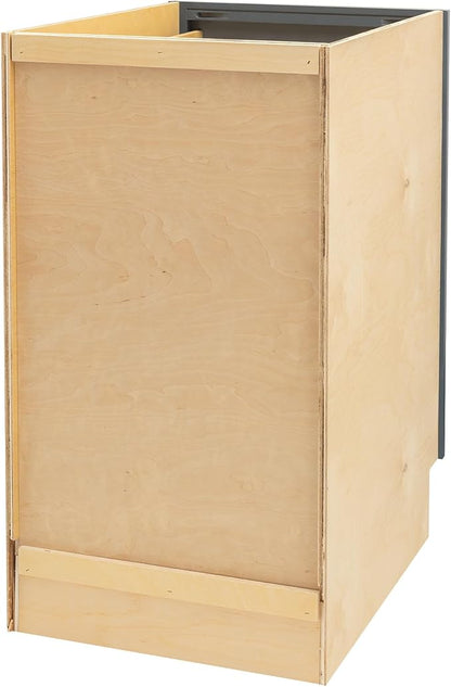 Quicklock RTA (Ready-to-Assemble) | Base Kitchen Cabinets - Shaker Style | Made in America (Needlepoint Navy, 21" Wx34.5 Hx24 D Base)