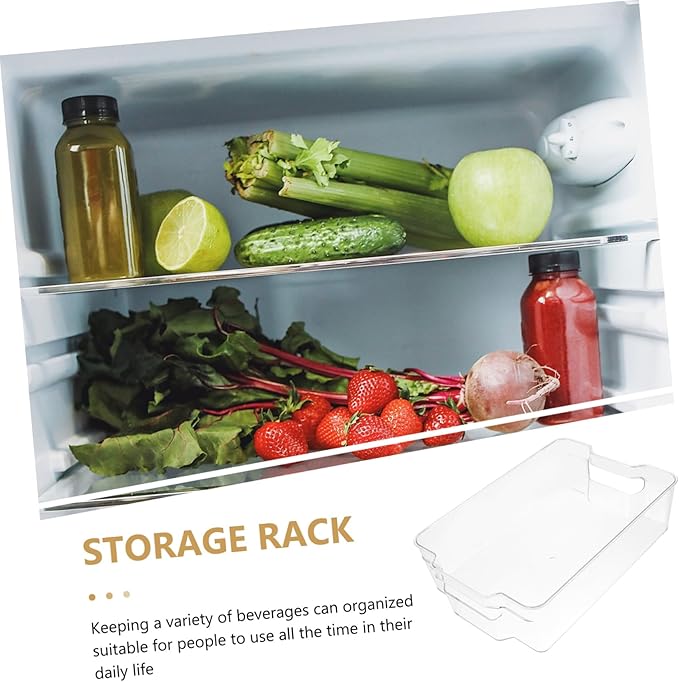 Garneck Fridge Storage Bin Dispenser Bin for Fridge Fruit Container Fruit Containers