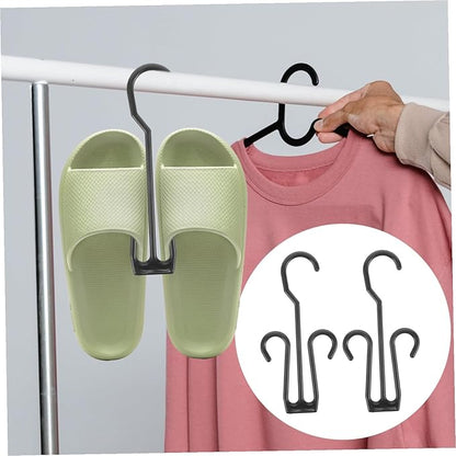 20PCS Plastic Shoe Display Hooks Hanging Shoe Organizer for Closet or Mall Sturdy Hangers for Drying and Storage for Sneakers and Boots