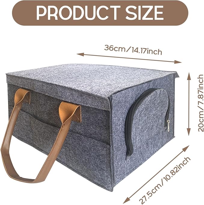 China Storage Containers Hard Shell, Stackable Dish Storage Containers, Quilted and Stackable Mug Storage, Foldable Design, 12 Compartments, Grey