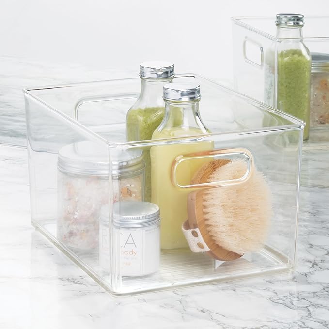 InterDesign iDesign RPET Bath Clear Bin