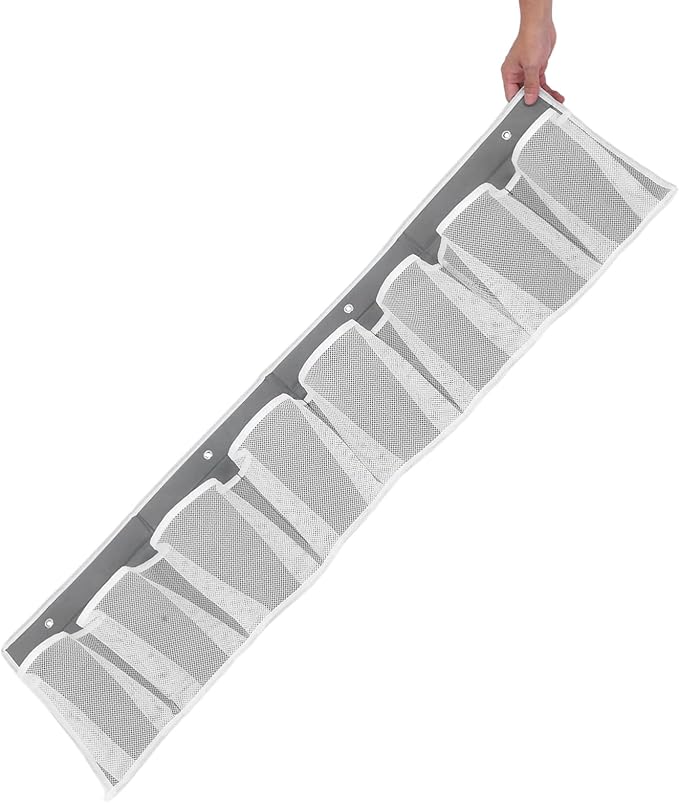 PRETYZOOM Hanging Shoe Rack for Bedside over Door Organizer Mesh Storage Bag Rv Storage Breathable Space-saving Easy Access