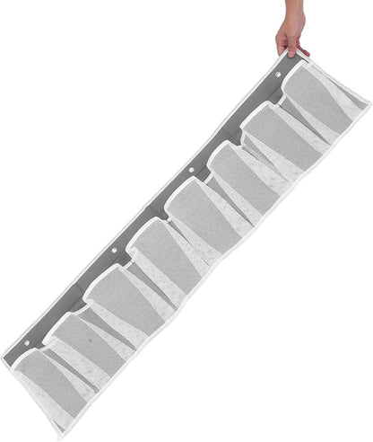 PRETYZOOM Hanging Shoe Rack for Bedside over Door Organizer Mesh Storage Bag Rv Storage Breathable Space-saving Easy Access
