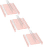 Skirt Hangers，Pants Hangers with Clips，360 ° Swivel Hooks Space Saving Hangersfor Pants, Skirts, Clothes, Jeans (30 Pack, Pink)
