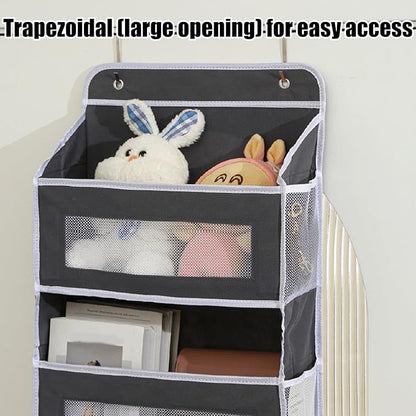 Back of the Door Organizer - Large Capacity Closet Cabinet Storage Bag,Closet Organizer Wall Shelf Wardrobe Storage Bags for Bathroom, Pantry, Bedroom, Nursery