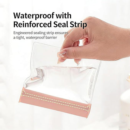 Anti Tarnish Jewelry Bags, Clear EVA Mini Travel Bags for Necklace, Earring, Bracelet 30 Pack Assorted Sizes