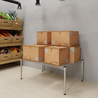 24" Deep x 36" Wide x 14" Height Wire Shelving Kit | 1-Tier | NSF Commercial Storage Rack Unit