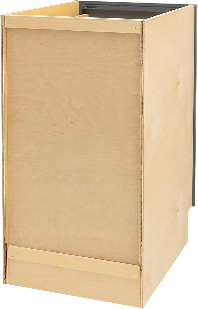 Quicklock RTA (Ready-to-Assemble) | Base Kitchen Cabinets - Shaker Style | Made in America (Needlepoint Navy, 18" Wx34.5 Hx24 D Base)