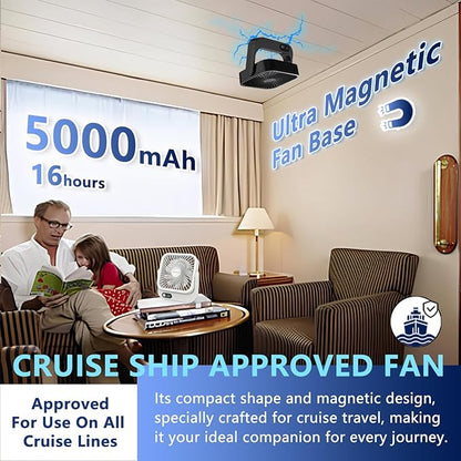 Cruise Ship Approved Fan Magnetic Cruise Door Organizer