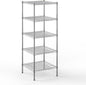 24" Deep x 24" Wide x 64" Height Wire Shelving Kit | 5-Tier | NSF Commercial Storage Rack Unit