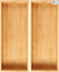 Fabsome Kitchen Utensil Drawer Organizer, Bamboo Silverware Cutlery Flatware Organizer Bins, Wooden Container Storage Trays for Bathroom Vanity Junk Drawer, 15" x 6" Set of 2