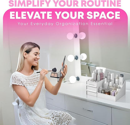 Makeup Organizer, Vanity Organizer, Makeup Organizer Countertop, Make Up Organizers For Vanity, Skincare Organizers, Make Up Storage Organizer