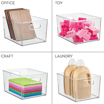 InterDesign iDesign RPET Bath Clear Bin
