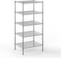 24" Deep x 30" Wide x 64" Height Wire Shelving Kit | 5-Tier | NSF Commercial Storage Rack Unit