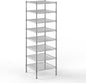 24" Deep x 24" Wide x 74" Height Wire Shelving Kit | 8-Tier | NSF Commercial Storage Rack Unit