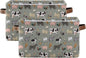 Farm Animals Pattern Rectangle Storage Bin, 15 x 11 x 9.5 in, Collapsible Organizer Storage Basket for Home Décor，2PACK