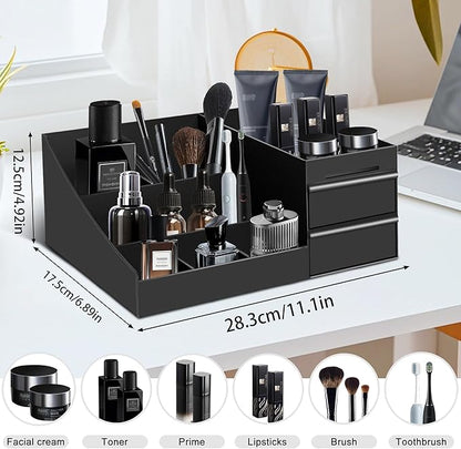 Mens Organizer,Cologne Organizer for Men,Perfume Organizer,Cologne Stand,Perfume Stand,Organizador de Perfumes,Bathroom Countertop Storage,Shelf for Bathroom Counter,Easter Gifts for Men