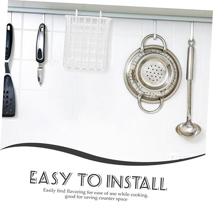 3pcs Hanging Wire Basket Organizer Space Saving Storage Basket for Kitchen Bathroom Craft Over the Door Cabinet Door Use Capacity Portable Design