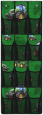 Generic Green Pickup Over the Door Pantry Organizer Reusable Over The Door Storage Organizer for Clothes Easy to Hang Behind The Door Making The Area Tidy and Orderly