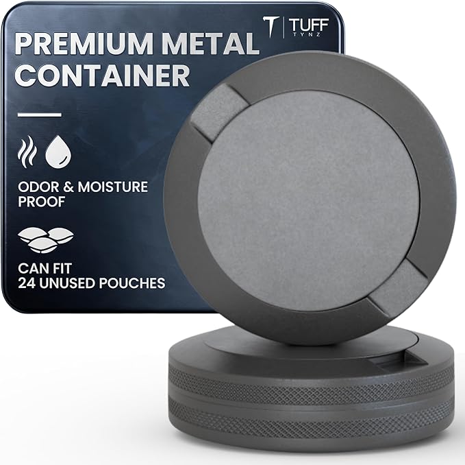 Premium Aluminum Pouch Organizer with Dual Compartment | Waterproof Secure Seal | Compact & Pocket-Friendly | Slim & Lightweight Modern Design for Everyday Use