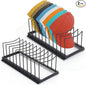 Outamateur Hat Organizer for Baseball Caps,Hat Holder for 10 Baseball Caps,Tabletop Hat Rack Stand,for Bedroom, Closet, Dresser, Office, Store, 2Pack
