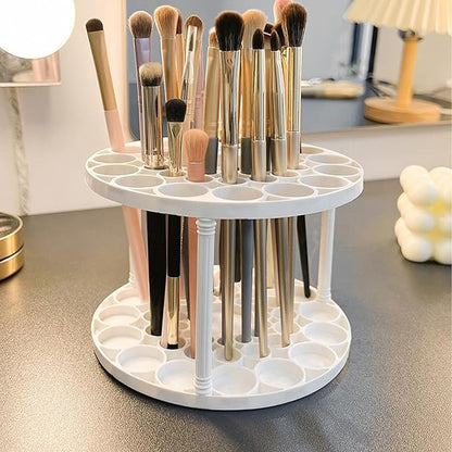 Makeup Brush Holder, 46 Slots, Make Up Brush Organizer for Vanity (1)