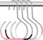 4 Pack Hat Organizer for Baseball Caps, Baseball Hanger Holder for Closet, Ball Cap Hat Racks Storage Organizer for Caps Beanie Belt Tie Purse