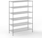 24" Deep x 60" Wide x 86" Height Wire Shelving Kit | 6-Tier | NSF Commercial Storage Rack Unit