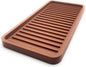 Silicone Sink and Surface Organizer Tray, Sponge Holder, Vanity Tray, Trivet, Heat Safe, Dishwasher Safe, for Bathroom and Kitchen Organization (Mocha, 10"x5.25")