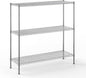 18" Deep x 54" Wide x 54" Height Wire Shelving Kit | 3-Tier | NSF Commercial Storage Rack Unit