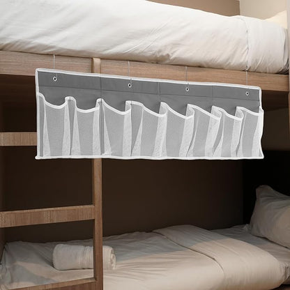 PRETYZOOM Hanging Shoe Rack for Bedside over Door Organizer Mesh Storage Bag Rv Storage Breathable Space-saving Easy Access