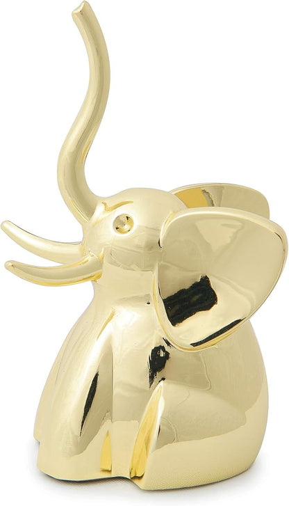 Umbra Zoola Elephant Ring Holder, Brass
