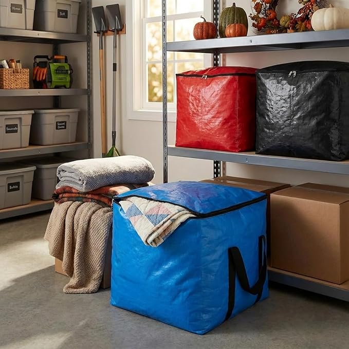 Extra Large Storage Bag (Blue, 25"x25"x25")
