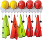 Wall Mounted Hard Hat Rack Hanger Hook Safety Helmet Holder Organizer, Construction Worker Hard Hat Fixer Placement helmet Hanging Fall Protection Rack, for Workshop Office resting Room Lounge