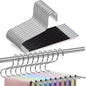 Pants Hangers Space Saving with Open-Ended,Closet Organizers and Storage,10 Pack Non-silp Clothes Hanger for Home Essentials,Dorm Room Essentials for College Students Girls Guys,Hangers for Jeans