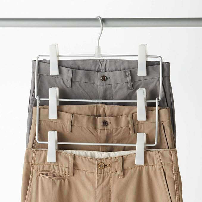 Muji Aluminium 3 Tier Hanger for Pants & Skirt