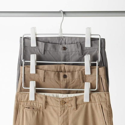 Muji Aluminium 3 Tier Hanger for Pants & Skirt