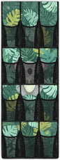 Cute Koala Door Hanger Organizer 12 Pockets Shoe Holder Hanger for Living Room Green Over The Door Shoe Organizer Space Saving Wall Hanging Storage for Bedroom