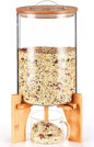 5L/8L Glass Countertop Rice Dispenser, Rice Storage Container with Airtight Lid and Glass Measuring Cup for Kitchen Dining Organization and Pantry Store(Color:5L)