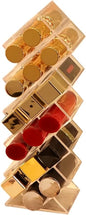 1 Pack Stackable Lipstick Holder, Acrylic Lipstick Tower Gloss Storage Stand, Perfect Lipgloss Organizers for Makeup Vanity Display